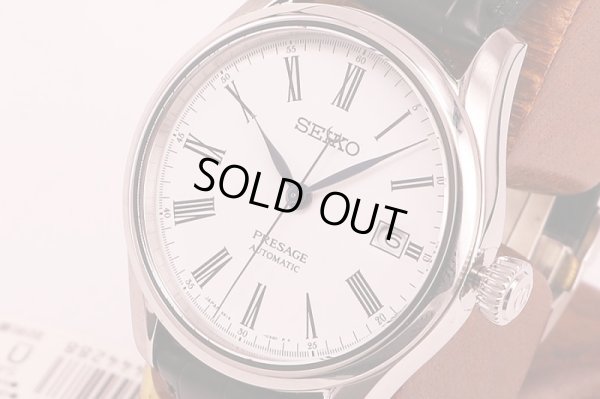 セイコー　プレサージュ　ＳＡＲＸ０４９　琺瑯文字盤　サイド拡大