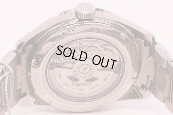 セイコー　プレサージュ　シャープエッジ　ＳＡＲＸ０７５　白練文字盤　裏面拡大