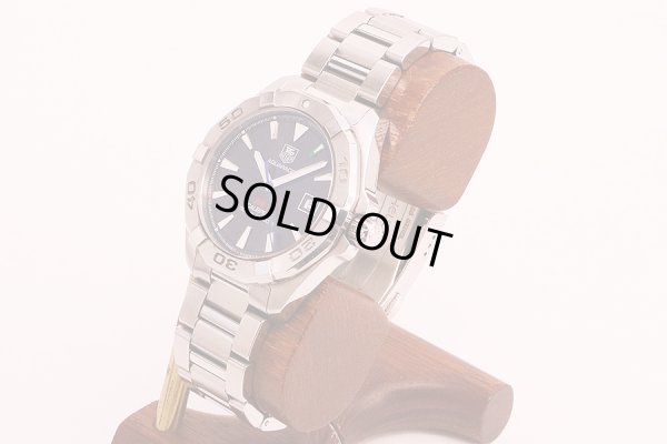 タグホイヤー　アクアレーサー　キャリバー５　ＷＡＹ２１１６　ＡＩＲ－Ｋ　黒文字盤　サイド