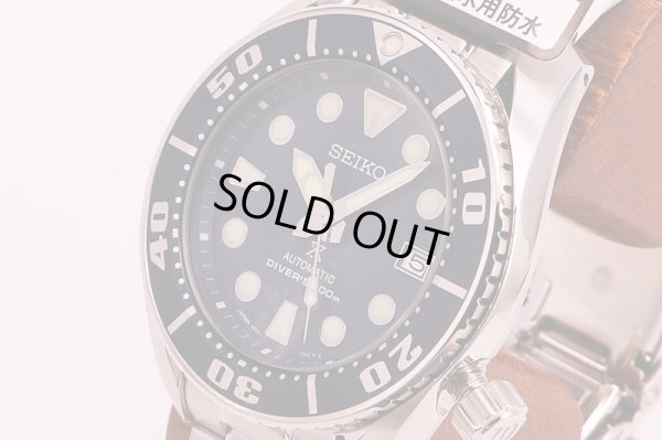 セイコー　プロスペック　スキューバ　ＳＢＤＣ０３３　紺文字盤　紺ベゼル　サイド拡大