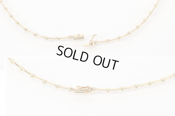 K18 ダイアイリネックレス 4.12ct 20.30g　留め具