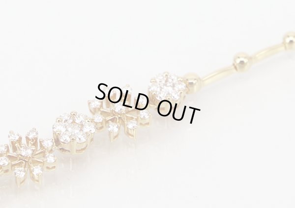 画像6: K18 ダイアイリネックレス 4.12ct 20.30g