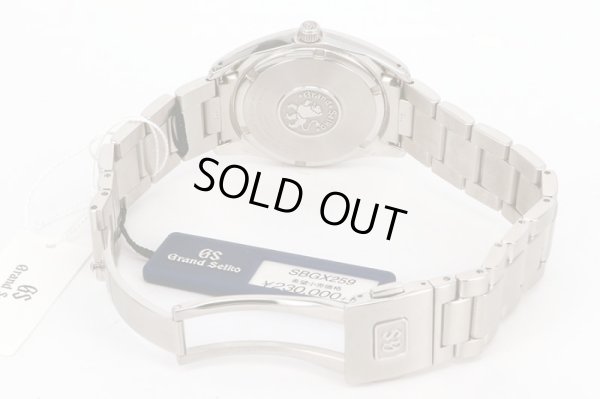 グランドセイコー　ＳＢＧＸ２５９　９Ｆ６２－０ＡＢ０　白文字盤　ブレス