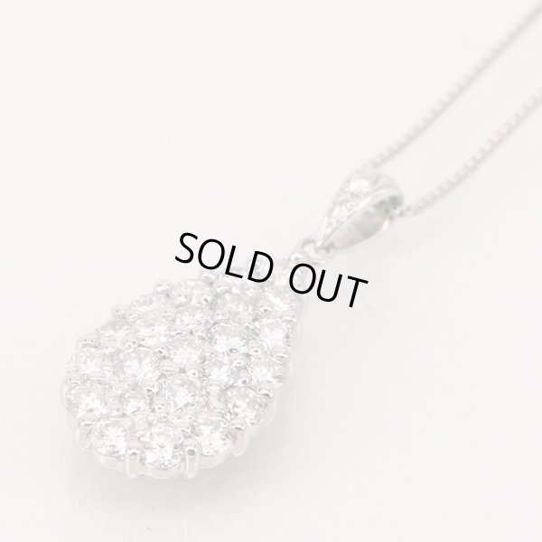 PT850/900 ダイアイリペンダントネックレス 2.00ct 8.70g