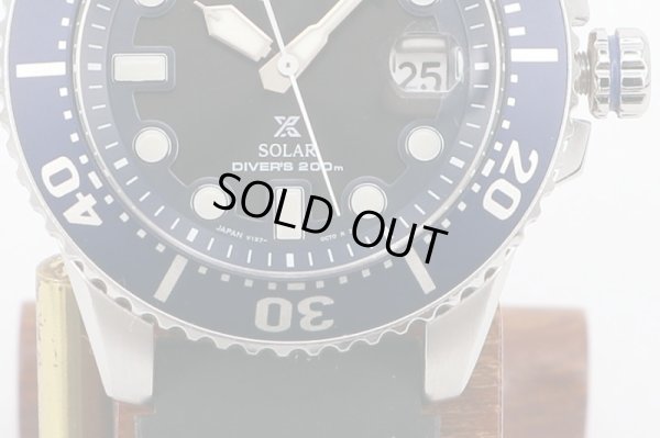 セイコー　プロスペックス　ＳＢＤＪ０１９　黒文字盤　表面拡大下部