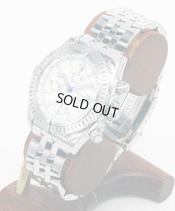 ブライトリング　クロノマットエボリューション　Ａ１３３５６　シェル文字盤　サイド