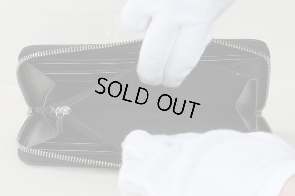 シャネル マドモアゼル ラウンドファスナー長財布 ブラック/SIV金具 小銭入れ