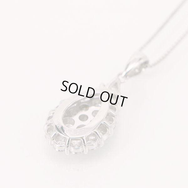 PT850/900 ダイアイリペンダントネックレス 2.00ct 8.70g　裏面