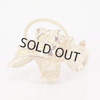 K18 ダイアイリブローチ 0.03ct 14.30g