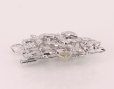 画像5: K18WG ダイアイリブローチ 3.45ct 17.90g