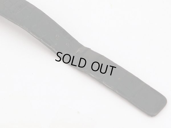 セイコー　クレドール　５Ａ７４－０４４０　銀文字盤　革ベルト状態