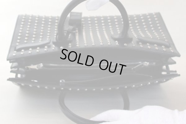 サンローラン サックドジュール スパイクスタッズ 355154BOW52-1000 ブラック 中身