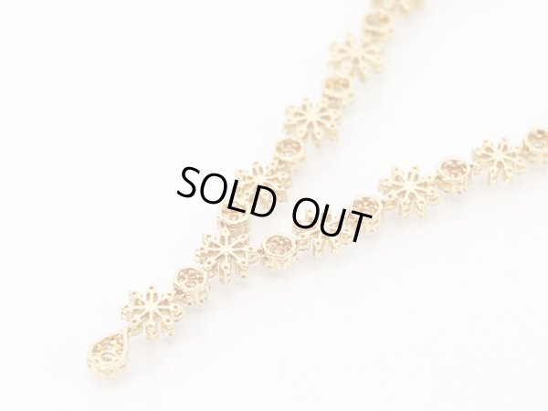 K18 ダイアイリネックレス 4.12ct 20.30g　裏面