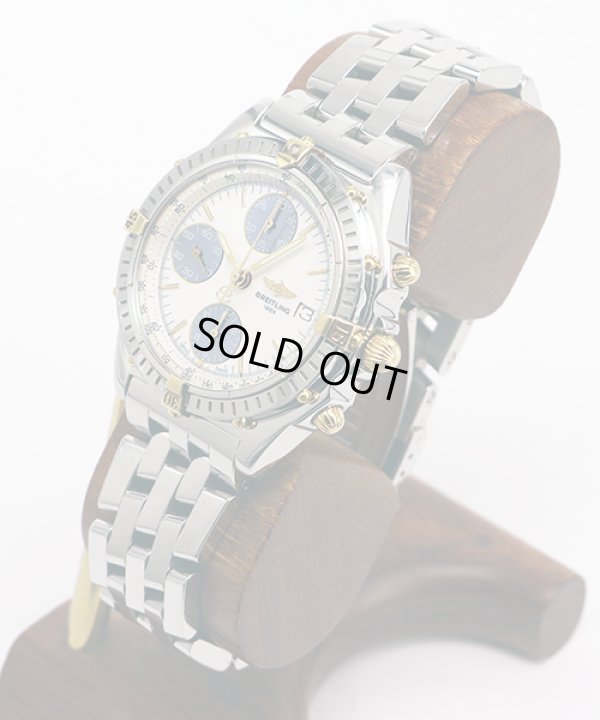 ブライトリング　クロノマットビコロ　Ｂ１３０５０．１　ツートンシェル文字盤　サイド