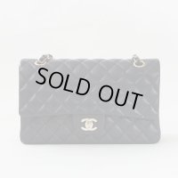 シャネル　マトラッセ Wチェーンショルダーバック ネイビー／ゴールド金具