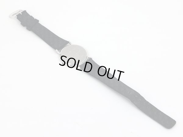 セイコー　クレドール　５Ａ７４－０４４０　銀文字盤　革ベルト状態　裏面