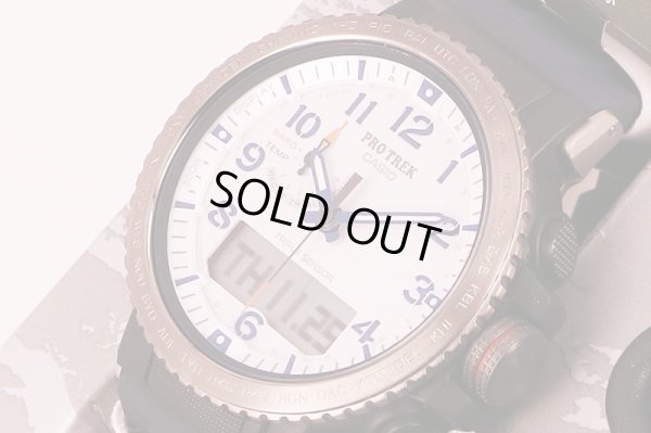 カシオ　プロトレック　ＰＲＷ－５０ＹＥＡ－２ＪＲ　白文字盤　サイド拡大