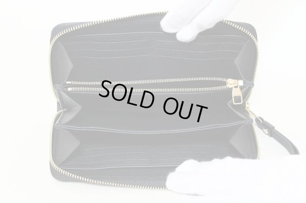 ルイ・ヴィトン　ジッピー・ウォレット M80481 ブラック／ベージュ　中身