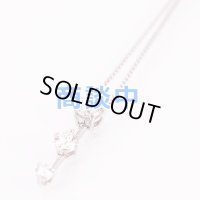 PT850/900 ダイアイリペンダントネックレス 0.70ct 0.50ct 6.60g