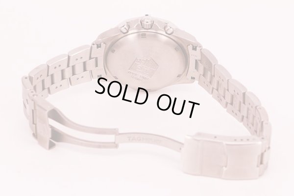 タグホイヤー　２０００エクスクルーシブ　クロノグラフ　ＣＮ１１１１　銀文字盤　ブレス