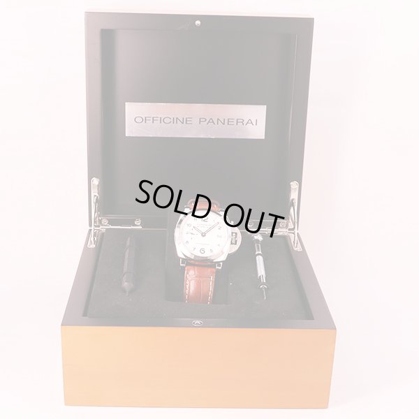 パネライ　ＰＡＭ００５２３　ルミノールマリーナ １９５０　３デイズ　白文字盤　箱