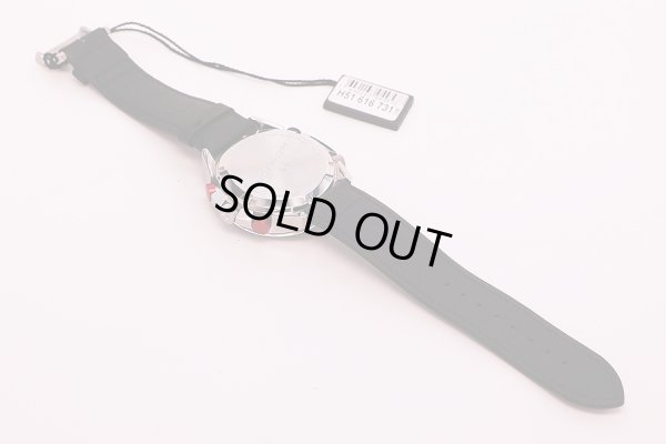 ハミルトン　アメリカン クラシック クロノマティック５０　Ｈ５１６１６７３１　黒文字盤　革ベルト状態　裏面