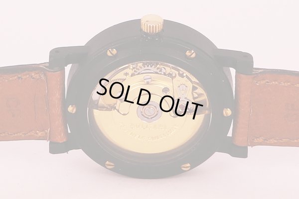 ブルガリ　ブルガリブルガリ　カーボン　ＢＢ３３ＶＬＤ　黒文字盤　日本限定　裏面拡大