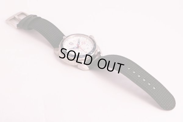 ルミノックス　ＩＣＥ－ＳＡＲ　ＡＲＣＴＩＣ　１２０８ 白銀文字盤　革ベルト状態　表面