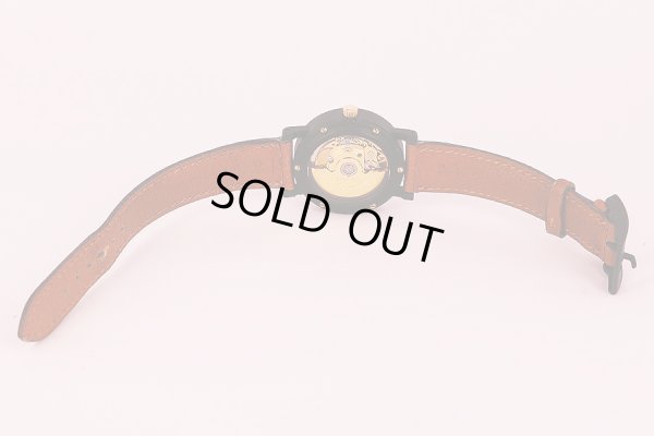 ブルガリ　ブルガリブルガリ　カーボン　ＢＢ３３ＶＬＤ　黒文字盤　日本限定　革ベルト