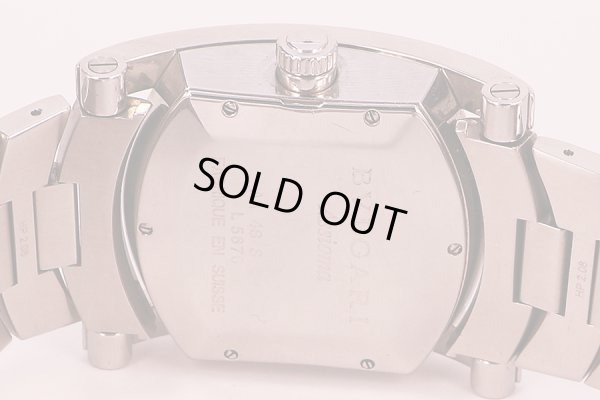 ブルガリ　アショーマ　ＡＡ４８Ｓ　グレー文字盤　新ブレス　裏面拡大