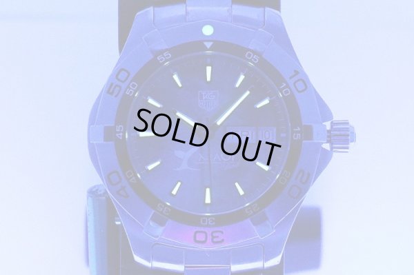 タグホイヤー　アクアレーサー　ＷＡＹ２０１２　ハワイ・マウイ島　黒シェル文字盤　ライト