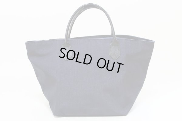 エルベシャプリエ レザーハンドル舟型トートM 1407C ネイビー 裏面