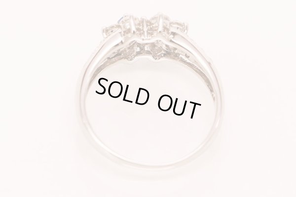 PT900 ダイアイリリング 0.22ct 1.08ct 6.10g　内側