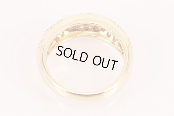 K18 ルビーダイアイリリング 6.80g　内側