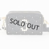 マークジェイコブス　THE SOFTSHOT21 WITH PEARLS M0016480 ブラック