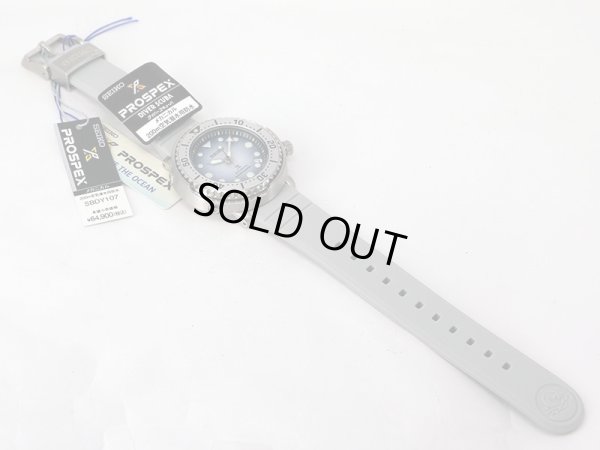 セイコー　プロスペック　ＳＢＤＹ０１７　氷文字盤　ペンギン足跡　ラバーベルト状態　表面