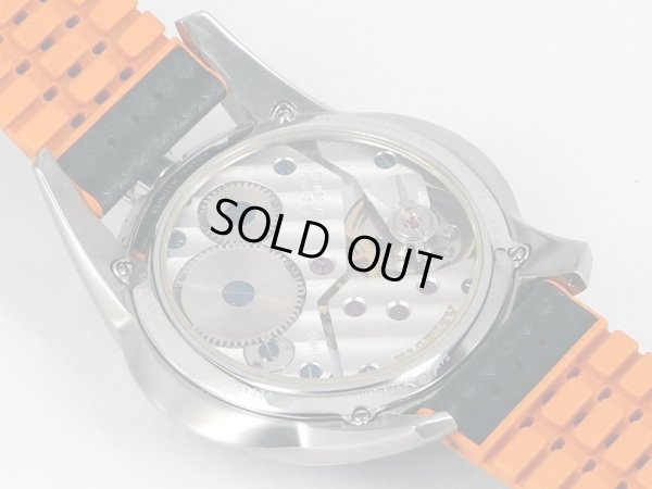 アジムート　スペースシップ　ＳＰ－１　紺文字盤　裏面拡大