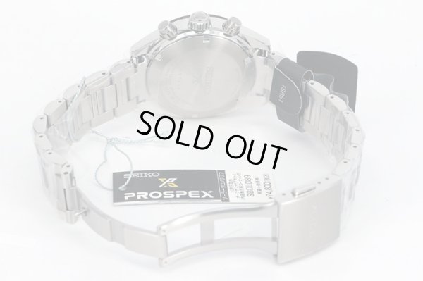 セイコー　プロスペック　スピードタイマー　ＳＢＤＬ０８９　金文字盤　ブレス