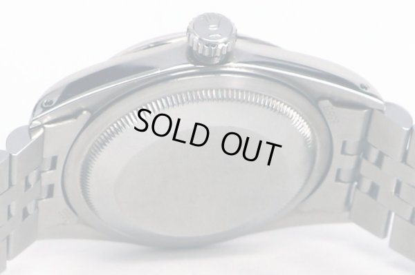 ロレックス　１６２３４　Ｘ１４０３１３（９１年製）　銀棒文字盤　裏面拡大