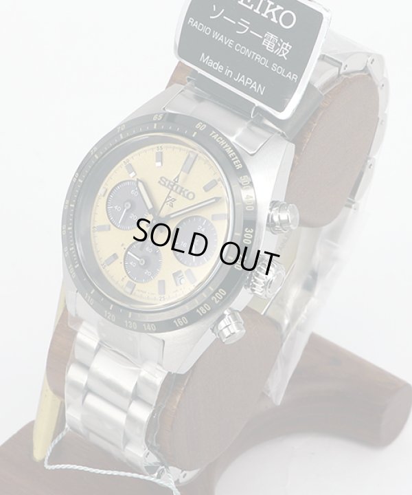 セイコー　プロスペック　スピードタイマー　ＳＢＤＬ０８９　金文字盤　サイド