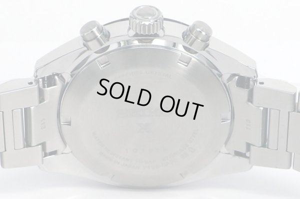 セイコー　プロスペック　スピードタイマー　ＳＢＤＬ０８５　白文字盤　裏面拡大