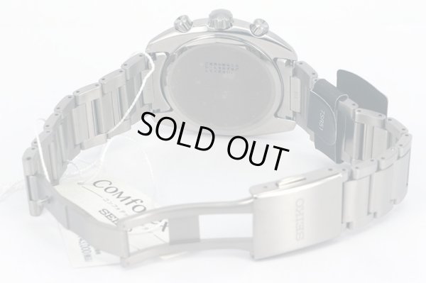 セイコー　アストロン　ＳＢＸＹ００３　電波ソーラー　黒文字盤　チタンブレス