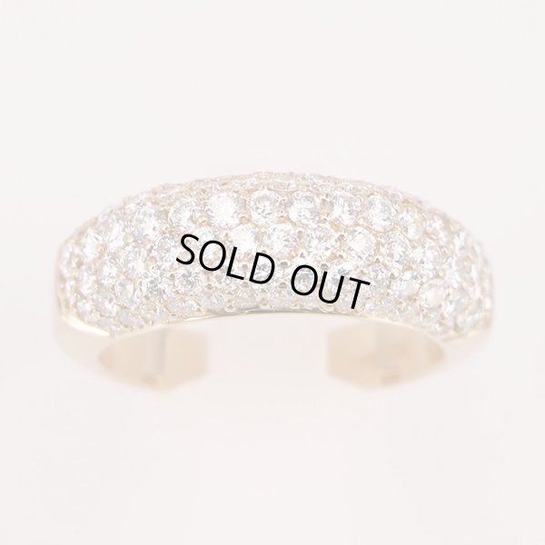 クイーン　750PG ダイアイリリング 2.00ct 6.90g