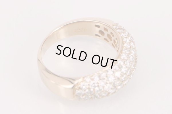 クイーン　750PG ダイアイリリング 2.00ct 6.90g　刻印(2)