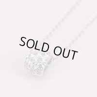 ミキモト　K18WG ダイアイリペンダントネックレス 0.72ct 3.60g