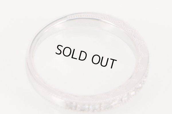 ロイヤルアッシャー　PT950 ダイアイリリング 0.208ct 4.20g　刻印(2)