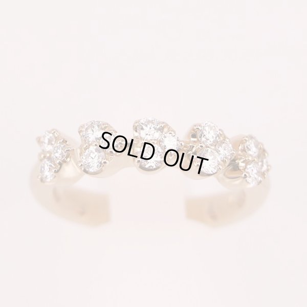 ポンテヴェキオ　K18PG ダイアイリリング 0.43ct 5.10g