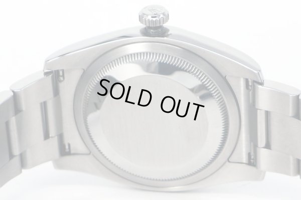 ロレックス　１１６２３４　Ｇ６９９３１２　青コンセントリックアラビア文字盤　裏面拡大