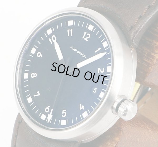 ジン　アウディ　デザインサークル　Ｃ０１　黒文字盤　サイド拡大