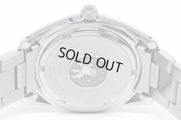 グランドセイコー　ＳＢＧＶ０２１　９Ｆ６２－０ＡＦ０　銀文字盤　裏面拡大